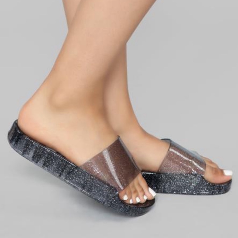 Glitter Jelly Slides